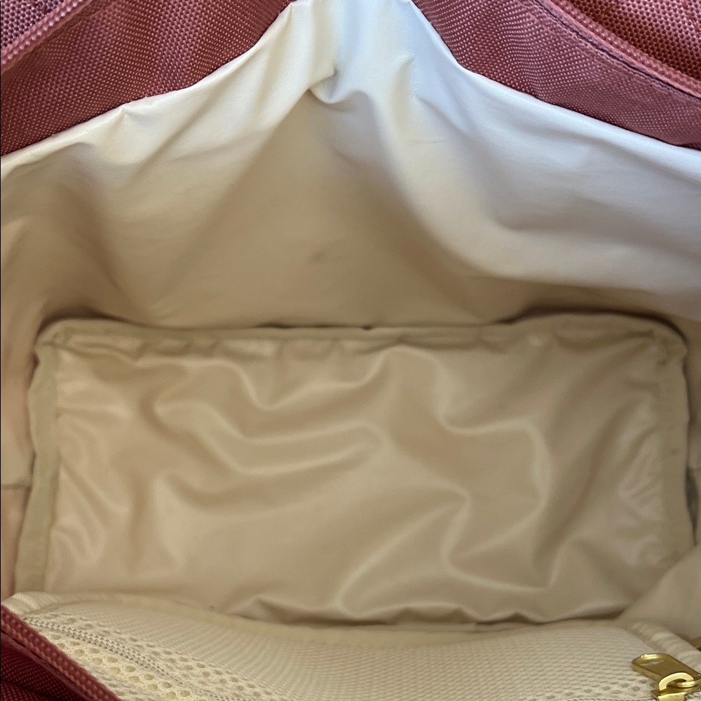 Canvelle Zip Crossbody Tote Small in Terracotta - Picture 7 of 9